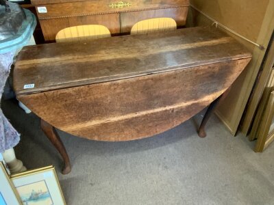 A large 19th Century oak chest on stand. NO RESERVE