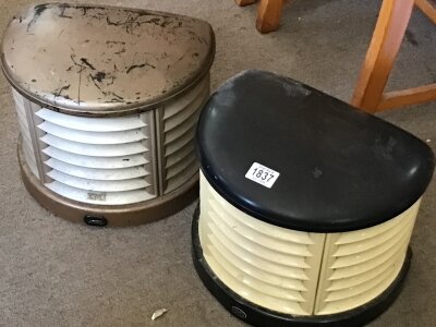 Two Vintage heaters for display only. No Reserve