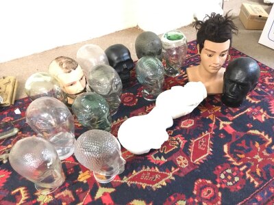 A collection of Display heads