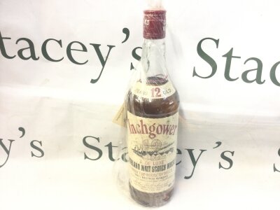 Inchgower 12 year highland malt scotch whiskey 75cl
