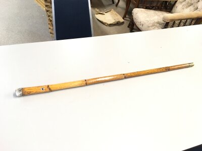 Sword stick, 87cm long, sword 68cm long.