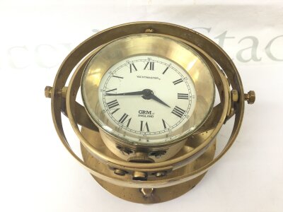 A Yachtmaster clock GRM of England
