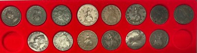 A collection of early Farthings, varied dates, most high grade examples.