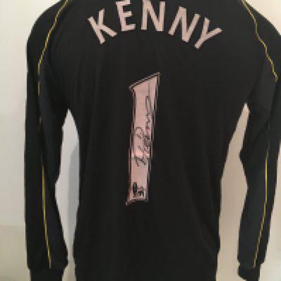2011 - 2012 Paddy Kenny QPR Match Worn Goalkeepers Shirt: Black long sleeve shirt with Premier League badging to arms. Malaysia Airlines sponsor.