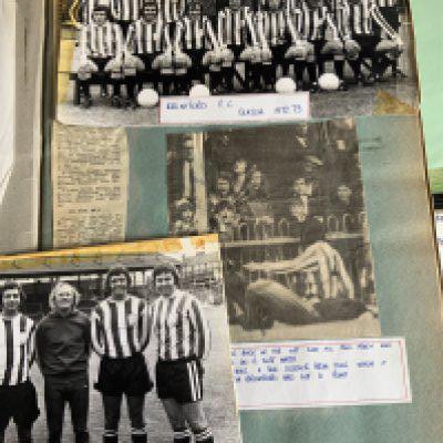 Brentford Football Scrapbooks: From 70/71 to the late 80s with mainly cuttings all dated in order. Includes some photos. (31)