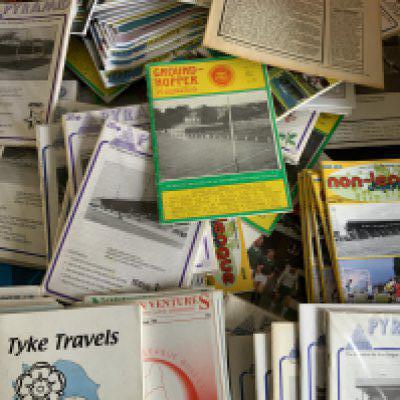 Non League + Groundhopper Magazines: Includes magazines named Pyramid, Non League Digest, Ground Hopper, Northern Ventures from the 80s onwards. Instructions to sell. (150+)
