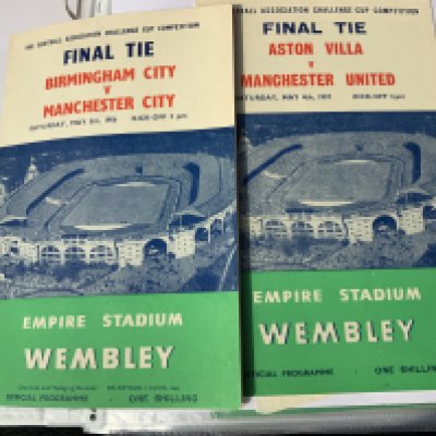 FA Cup Final Programme Collection: Stunning condition complete run from 1956 to 1984 including all replays. (32)