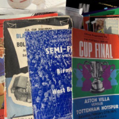 Big Match Football Programmes: Includes FA + League Cup Finals/Semis, Charity Shields etc in good condition. (Hundreds)