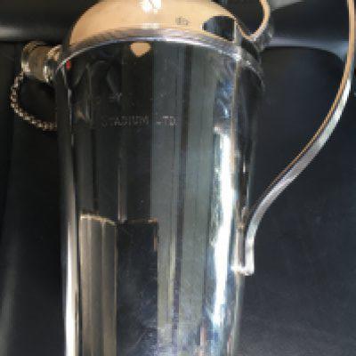 Chelsea Pre War Football Gift: Silver plated 9 inch high jug which is like a flagon has the words Presented By Stamford Bridge Ltd engraved. Good condition.