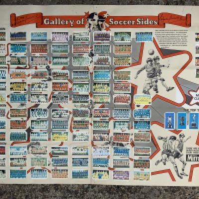 Bobby Moore Daily Mirror 1971/72 Cards + Poster: Original large poster with all 92 clubs plus the 4 home nations and 4 trophies. Complete and neatly clipped onto poster. C/W 39 spare cards.