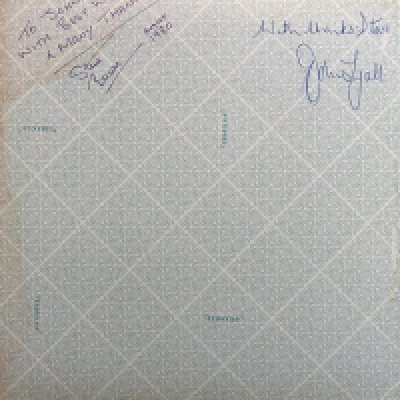 John Lyalls Club Issued 1980 FA Cup Final Photograph Album: Issued to players and management and not commercially available. Contains 17 black and white photos of the day. Inside cover states To John best wishes and many thanks Steve Bacon August 1980. Steve was West Hams official photographer. Additionally it states with thanks Steve and is hand signed by Lyall.