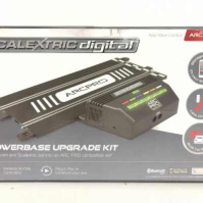 A Boxed Scalextric Power Base Upgrade Kit.