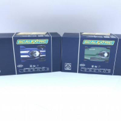 2 X Boxed Scalextric Legends Vehicles. A Maserati 250F and A Vanwall VW1/56.