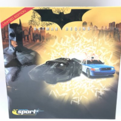 A Boxed Scalextric Batman Begins Twin Pack.