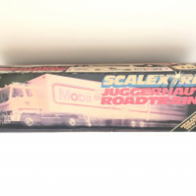 A Boxed Scalextric Juggernaut Roadtrain. #C301.