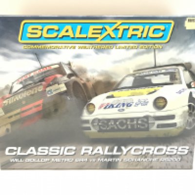 A Boxed Scalextric Classic Rallycross Twin Set.