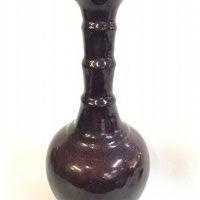 A Chinese Sang De Boeuf stoneware vase , 34cm tall.