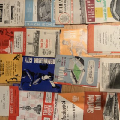 1960s Football Programmes: Spanning the whole decade with a ride range of teams. Good condition. (250)