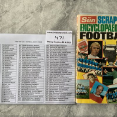 The Sun Full Set Of Football Swap Cards: All 134 cards plus a variant card and empty album. Excellent.