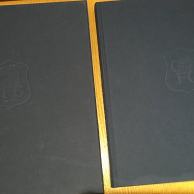 The Spirit Of Chelsea Signed Football Book: Quality heavy large hardback book with CFC embossed to both the book and matching slipcase. Inside there are 3 Spirit Of Chelsea certificates all hand signed by Osgood Bonetti and Harris.