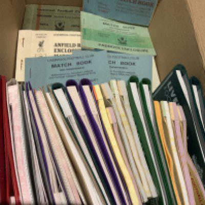 Liverpool Football Tickets: 37 season tickets from 73/74 and then a near complete run from 86/87 to 98/99 with some duplication. C/W 30 tickets from the mid 80s onwards to include big match.