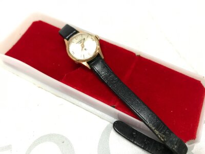 A cased Real Madrid vintage watch C de F NO RESERVE