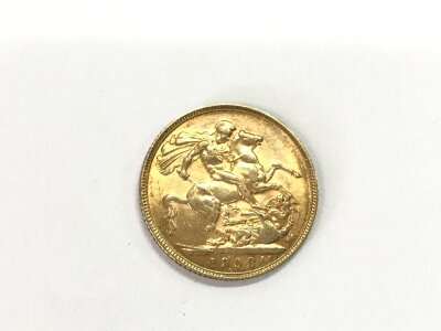 1908 full sovereign.