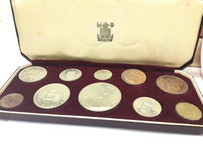 A 1953 crown to penny full set