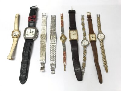 A Collection of assorted watches including rotary Accurist etc