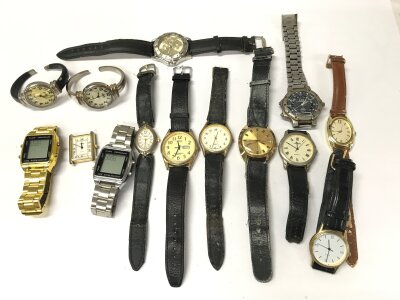 A Collection of assorted watches including Sekonda Jas etc
