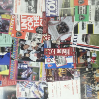 Non League v League FA Cup Football Programmes: Good condition with instructions to sell. (82)