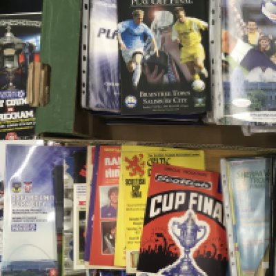 Minor Cup Final Programmes: Includes Play Offs, Full Members, Anglo Italian, Scottish Cup and more from the 80s onwards. Very good. (101)