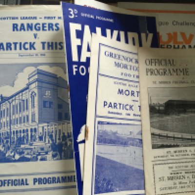 Scottish Football Programmes: Includes Internationals European Friendlies v English clubs Testimonials Various cups including Anglo Scottish Texaco and other big match etc. Over 80 from the 60s and 70s. (150)