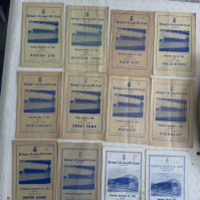 1960s Kings Lynn Home Football Programmes: Ten from 60/61 to 64/65 the majority in good condition. (18)