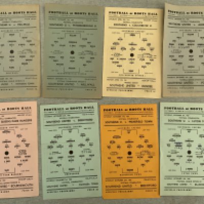 60/61 Southend United Reserve Home Football Programmes: Combination matches v Colchester Millwall QPR Luton and others. Excellent. (8)