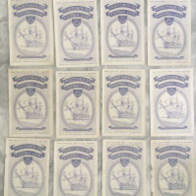 56/57 Portsmouth Complete Home Football Programmes: Good condition private collection of all homes in the league plus Sunderland postponed. Good. (23)