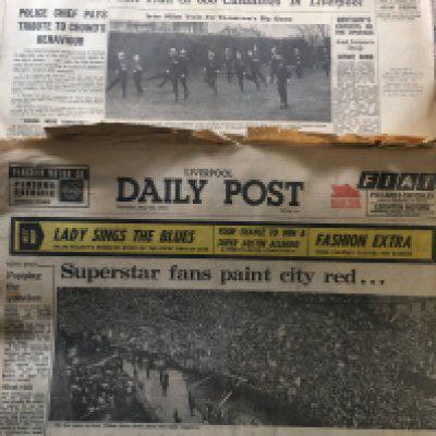 Liverpool Derby + Nottingham Football Newspapers: Over 150 from the 70s to the 90s. Includes Telegraph, Football Special, Football Post Liverpool Echo and Eastern Football News.