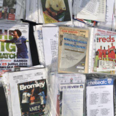 Chelsea Team Sheets + Away Football Programmes: From the millennium mainly with over 150 team sheets plus 50 programmes. Includes some youth tournaments friendlies overseas tours team sheets where no programme issued and tickets. (large box)