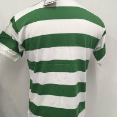 Billy McNeill Celtic Lisbon Lions Signed Football Shirt: Brand new with tags green and white hooped retro shirt with European Cup Final Lisbon 1967 embroidered to breast. Signed Billy McNeill Captain 67 without dedication. COA from reputable source.