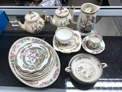 A small collection of India tree ceramics- NO RESERVE