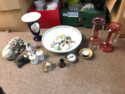 A Collection of ceramics and other items No reserve