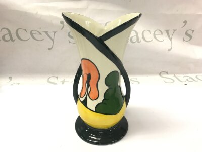 Lorna Bailey House and Path Tulip vase. Approximately 21cm tall.