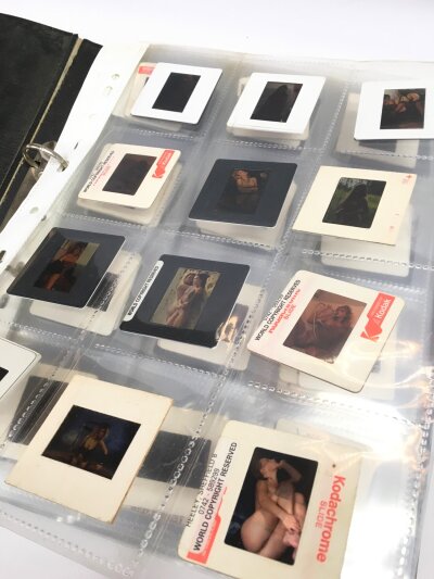 120 vintage adult glamour slides