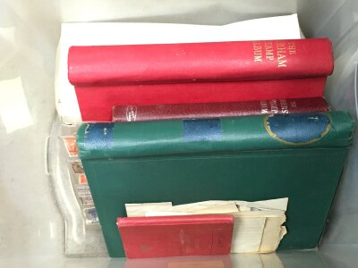 A Collection of stamps including albums and loose- NO RESERVE