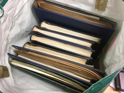 A Collection of Commonwealth stamp albums covering stamps from the 19th and 20th century- NO RESERVE