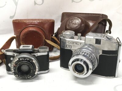 Two vintage compact cameras- NO RESERVE