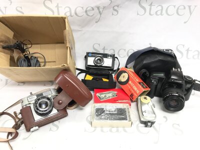 Three cameras including Canon and Kodak etc- NO RESERVE