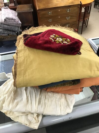 A mixed Collection of period fabrics- NO RESERVE