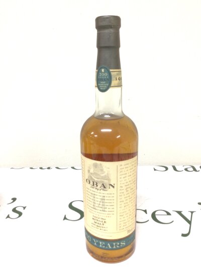 A Bottle of 1994 Oban Single Malt Whisky 14 year old when bottled and produced only in 1994 to commemorative 200 years 70cl