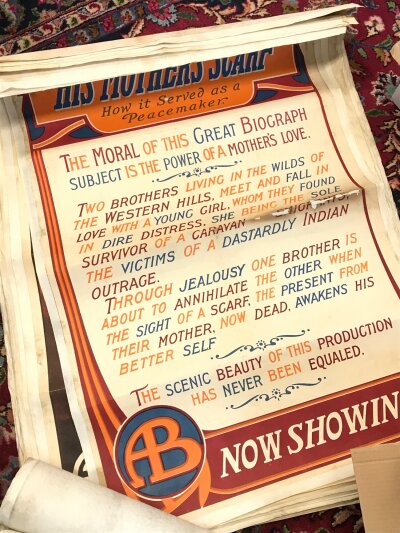 A Collection of silent movie posters (10)